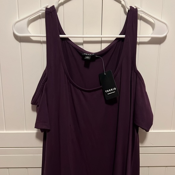 Torrid Cold Shoulder Dress - Picture 3 of 7